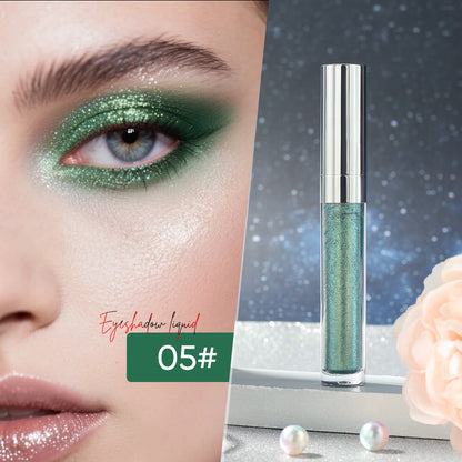5-Color Liquid Eyeshadow Waterproof Under-Eye Brighten Highlighter Long-Lasting