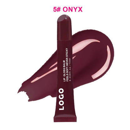 8 Color Peptide Lip Gloss Vitamin E Lip Plumping Oil Moisturizing Lip Glaze