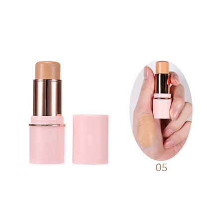 10 color concealer stick natural waterproof full coverage pink tube