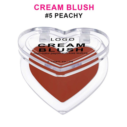 13-Color Cream Blush Palette Multi-Use Long-Lasting High-Pigment Blushes Vegan