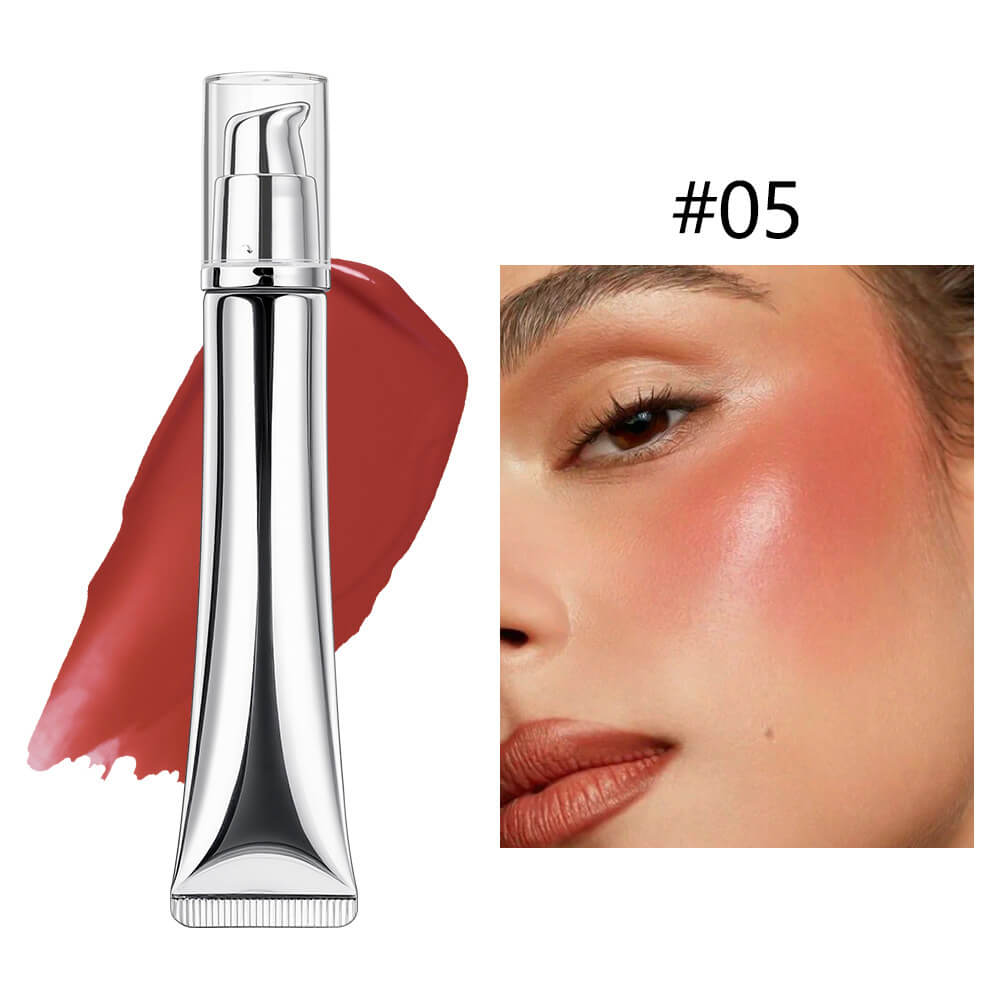 8-Shade Liquid Blush Long Lasting Blusher Face Lip Eye Tint Waterproof Private Label