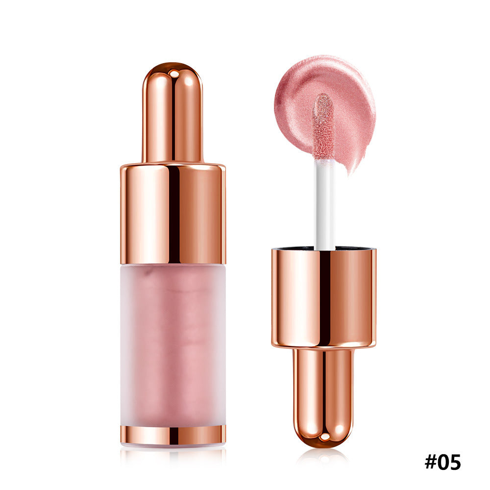 6-Color Liquid Highlighter Ulta-Shimmer Pearlescent Face Body Clavicle Brightener
