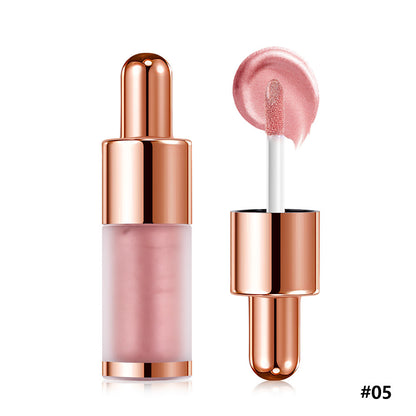 6-Color Liquid Highlighter Ulta-Shimmer Pearlescent Face Body Clavicle Brightener