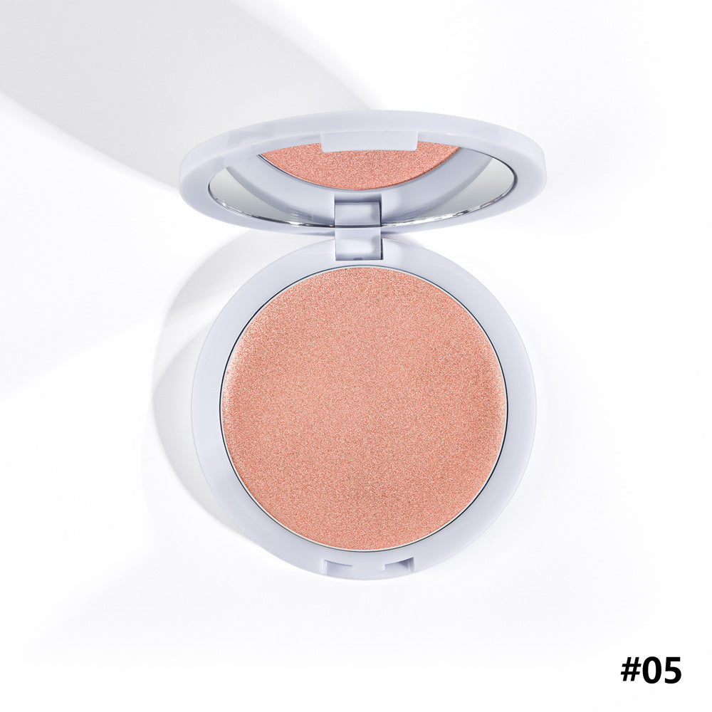 6-Color Pearlescent Highlighter Flawless Brightener Silky-Smooth Long Lasting