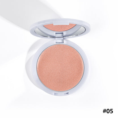 6-Color Pearlescent Highlighter Flawless Brightener Silky-Smooth Long Lasting