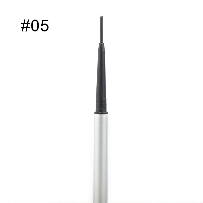 5 Color Eyebrow Pencil High Pigmented Silver Brow Pen Waterproof Private Label