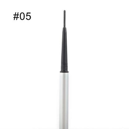 5 Color Eyebrow Pencil High Pigmented Silver Brow Pen Waterproof Private Label