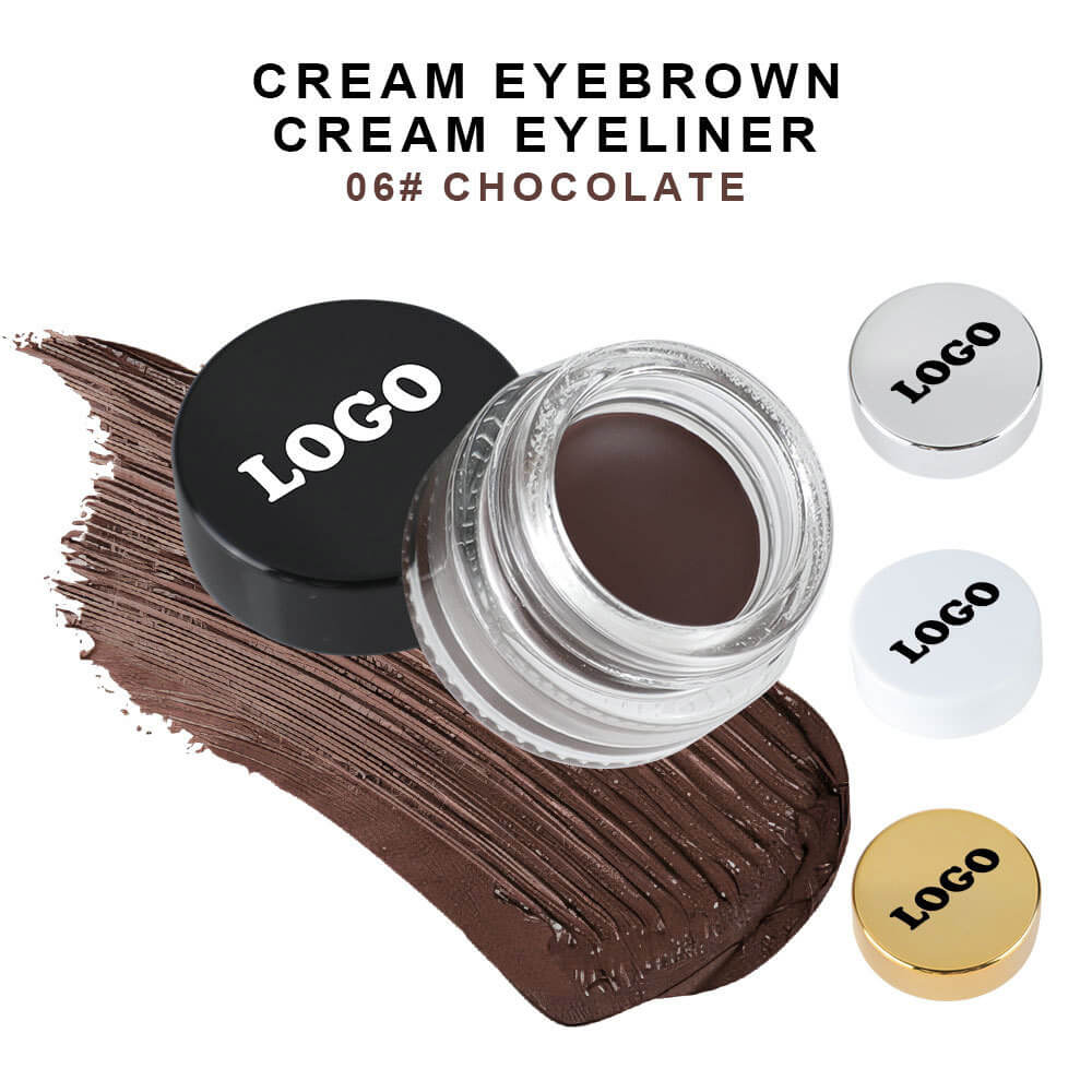 13-Color Eyeliner Gel Cream Waterproof Eyebrow Gel Long-Lasting Private Label