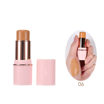 10 color concealer stick natural waterproof full coverage pink tube