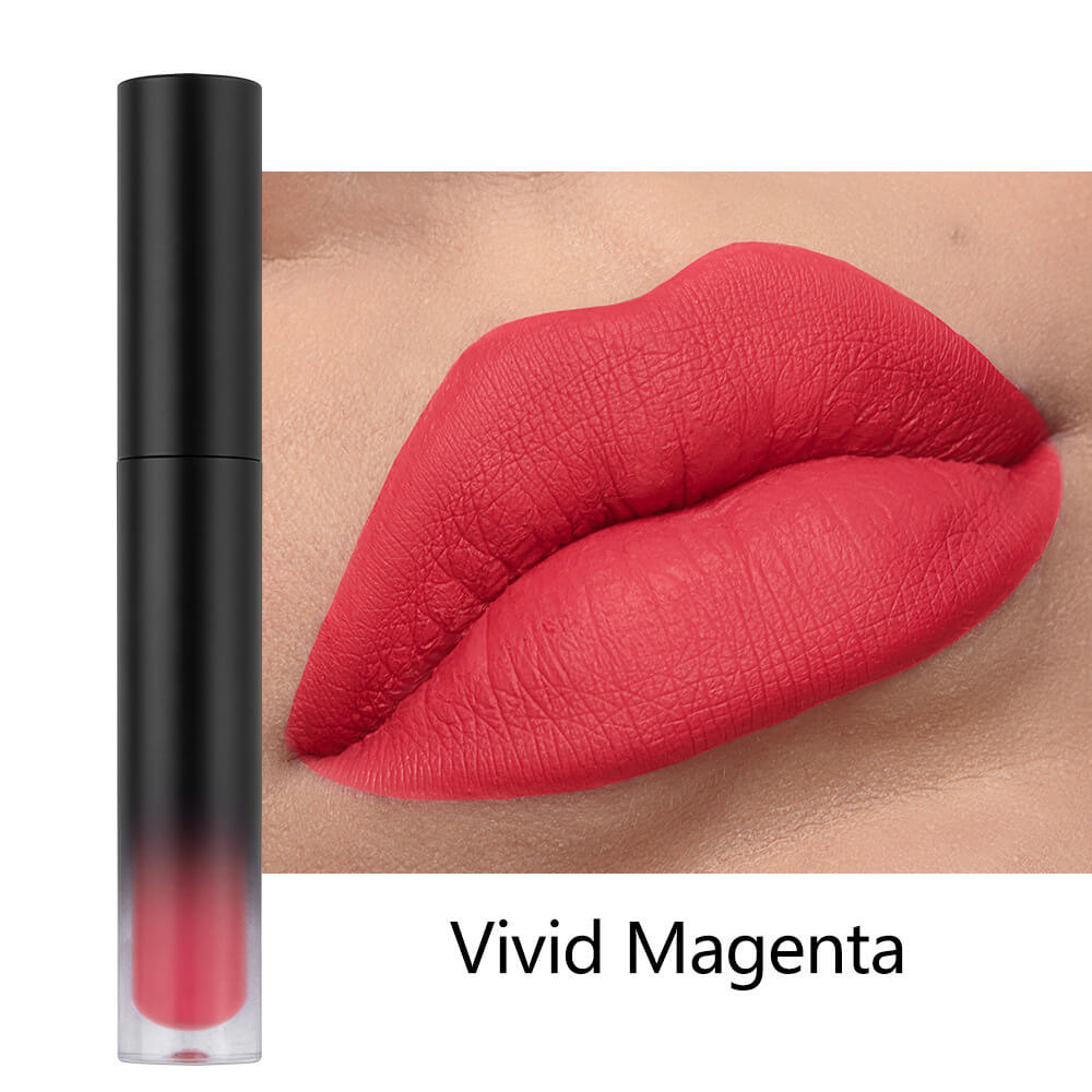 34-Color Matte Liquid Lipstick Non-Stick Transfer-Proof Long Lasting