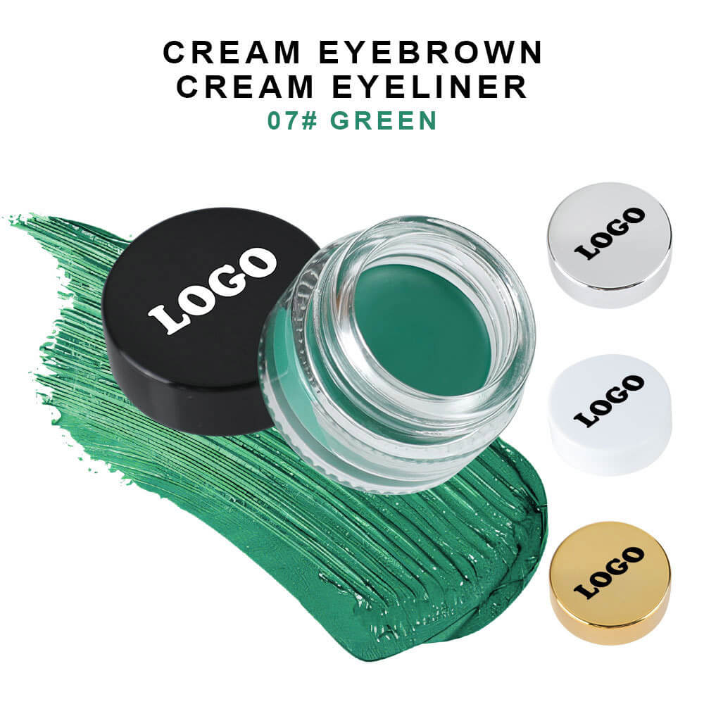 13-Color Eyeliner Gel Cream Waterproof Eyebrow Gel Long-Lasting Private Label
