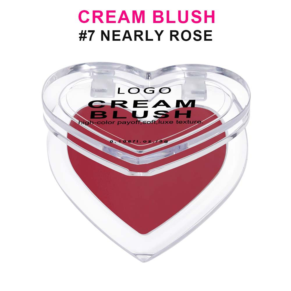 13-Color Cream Blush Palette Multi-Use Long-Lasting High-Pigment Blushes Vegan