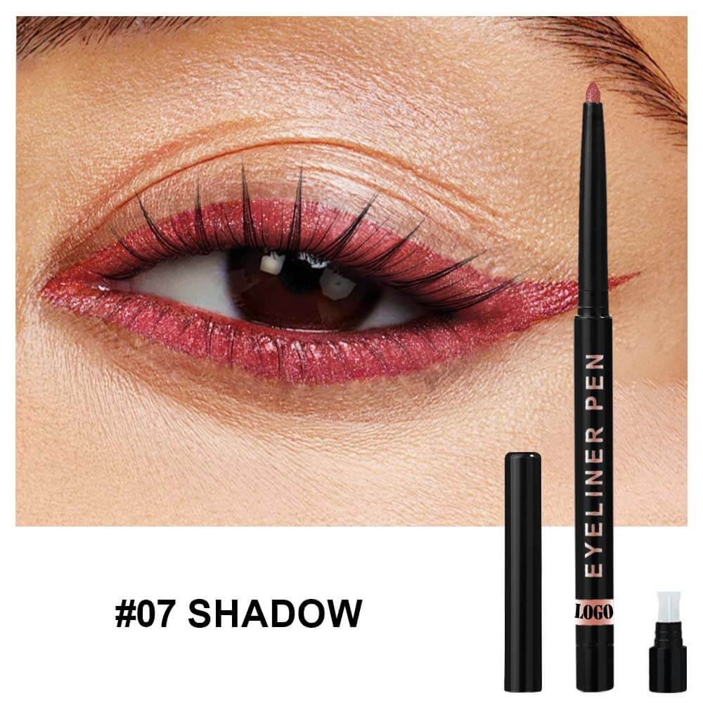 24-Color Eyeliner Gel Matte & Shimmer Waterproof High Pigmented Long-Lasting