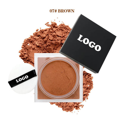 14-Shade Loose Setting Powder With Puff Oil-Control Long-Lasting Waterproof