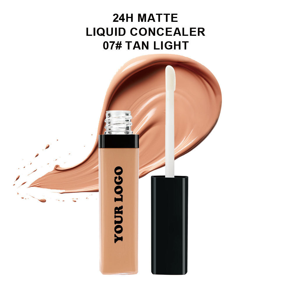 22-Shade Liquid Concealer Full Coverage Acne Marks Spots Dark Circles Tattoo