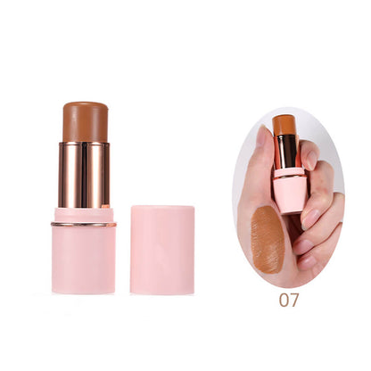 10 color concealer stick natural waterproof full coverage pink tube