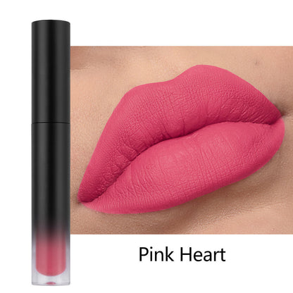 34-Color Matte Liquid Lipstick Non-Stick Transfer-Proof Long Lasting