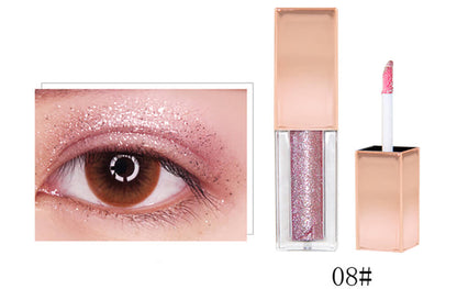 Sombra de ojos líquida de 14 colores de alto pigmento