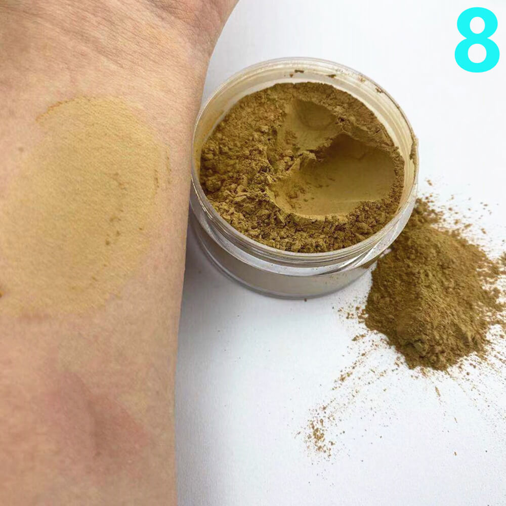 10 color loose setting powder long lasting oil control
