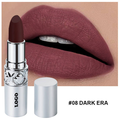 24 color matte lipstick cream waterproof long lasting silver tube
