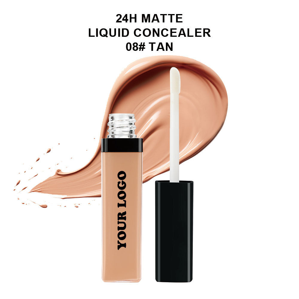 22-Shade Liquid Concealer Full Coverage Acne Marks Spots Dark Circles Tattoo