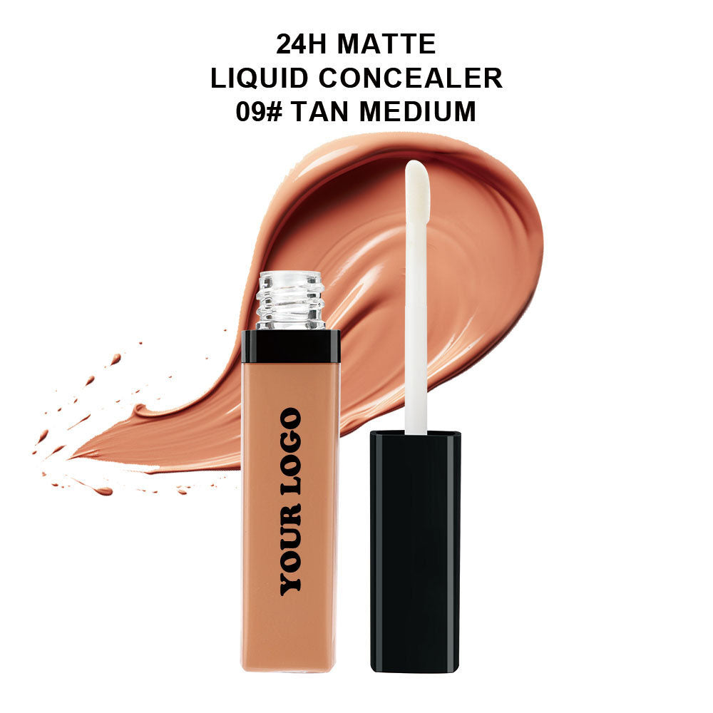 22-Shade Liquid Concealer Full Coverage Acne Marks Spots Dark Circles Tattoo