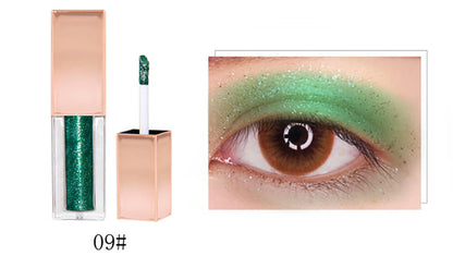 Sombra de ojos líquida de 14 colores de alto pigmento