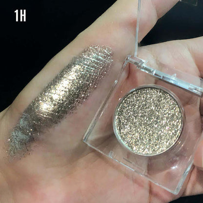 36-Color Chameleon Eyeshadow Powder Metallic Highlighter Vegan 26mm