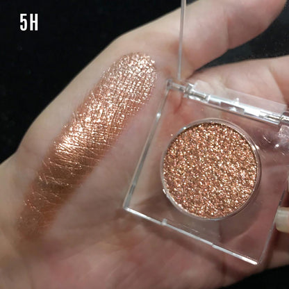 36-Color Chameleon Eyeshadow Powder Metallic Highlighter Vegan 26mm