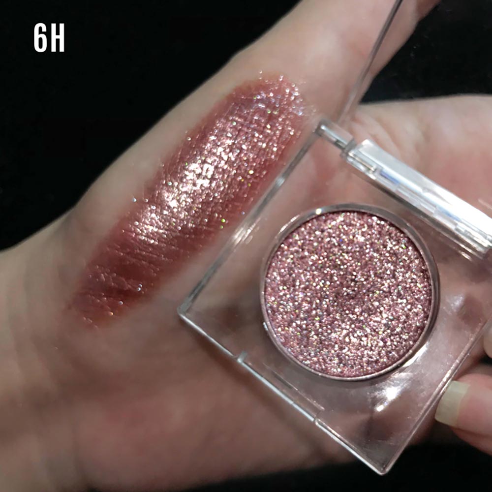 36-Color Chameleon Eyeshadow Powder Metallic Highlighter Vegan 26mm