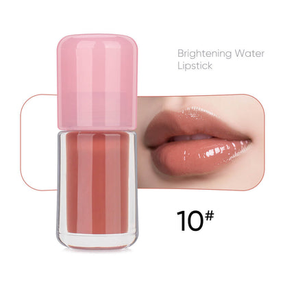 12-Color Nude Lip Gloss Moisturizing Lip Tint High Pigmented Private Label
