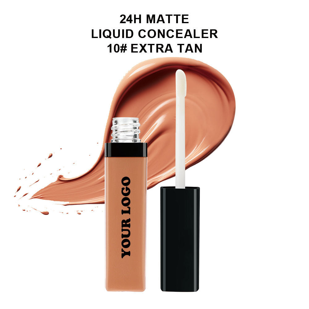 22-Shade Liquid Concealer Full Coverage Acne Marks Spots Dark Circles Tattoo