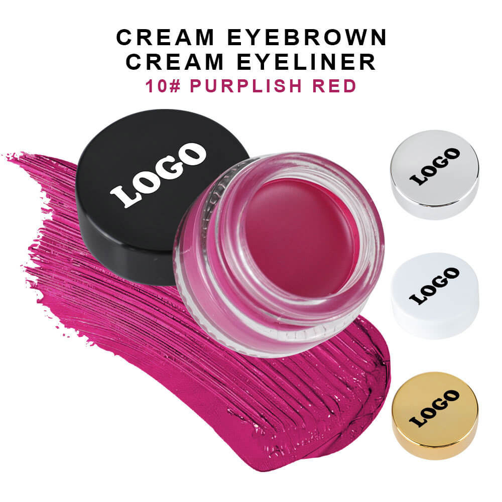 13-Color Eyeliner Gel Cream Waterproof Eyebrow Gel Long-Lasting Private Label