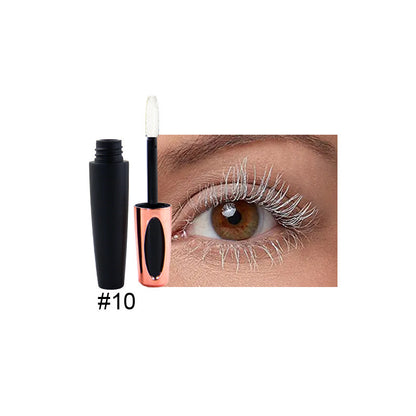10-Color Colored Mascara 3D Full Volume Waterproof Thick Curling Long Lasting Vegan