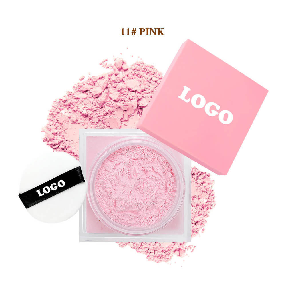 14-Shade Setting Loose Powder With Puff Long-Lasting Waterproof Oil-Control