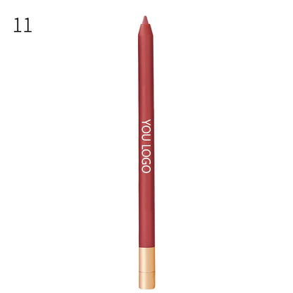20 Color Matte Lip Liner high pigment Lip Line Pen Nude Long-Lasting Waterproof