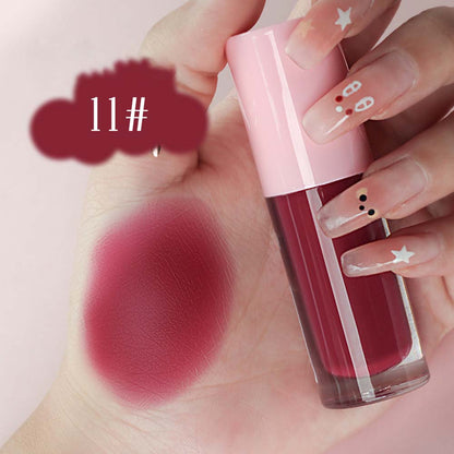 18-color Matte Liquid Lipstick Velvet Mist Lip Cream Waterproof Vegan Lip Mud