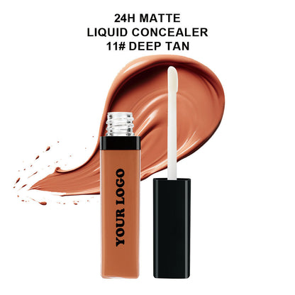 22-Shade Liquid Concealer Full Coverage Acne Marks Spots Dark Circles Tattoo