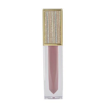 20 color lip gloss nude high pigmented diamond tube