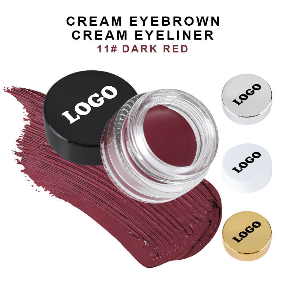 13-Color Eyeliner Gel Cream Waterproof Eyebrow Gel Long-Lasting Private Label