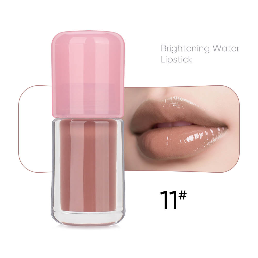12-Color Nude Lip Gloss Moisturizing Lip Tint High Pigmented Private Label