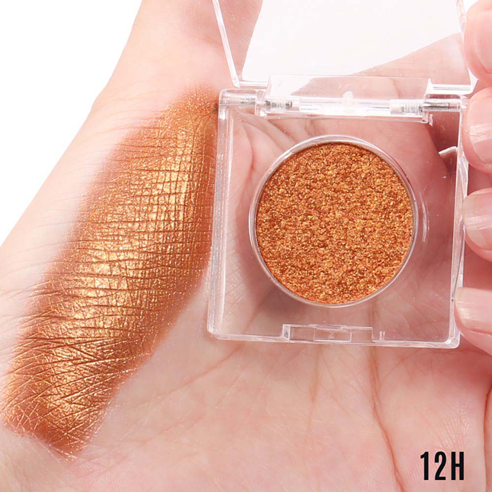 36-Color Chameleon Eyeshadow Powder Metallic Highlighter Vegan 26mm
