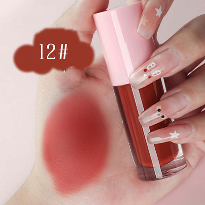 18-color Matte Liquid Lipstick Velvet Mist Lip Cream Waterproof Vegan Lip Mud