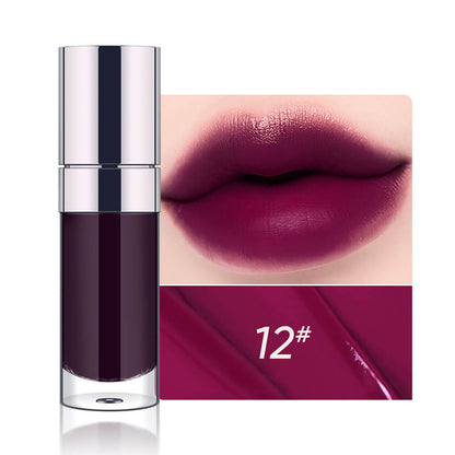 12-Color Layerable Lip Oil & Lip Gloss Waterproof Lip Tint Long Lasting