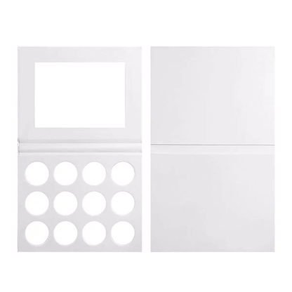12 color DIY eyeshadow palette 26mm vegan high pigmented