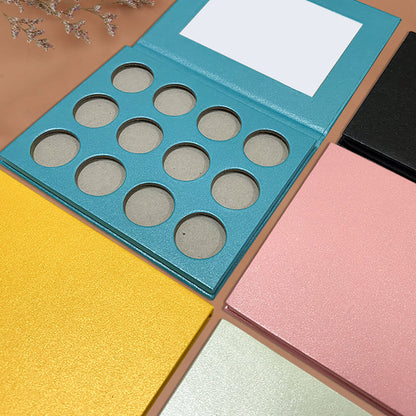 12 color DIY eyeshadow palette 26mm vegan high pigmented