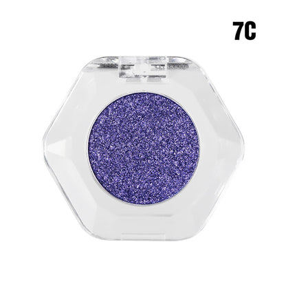 46-Color Chameleon Eyeshadow Powder High Pigment Metallic Highlighter 26MM