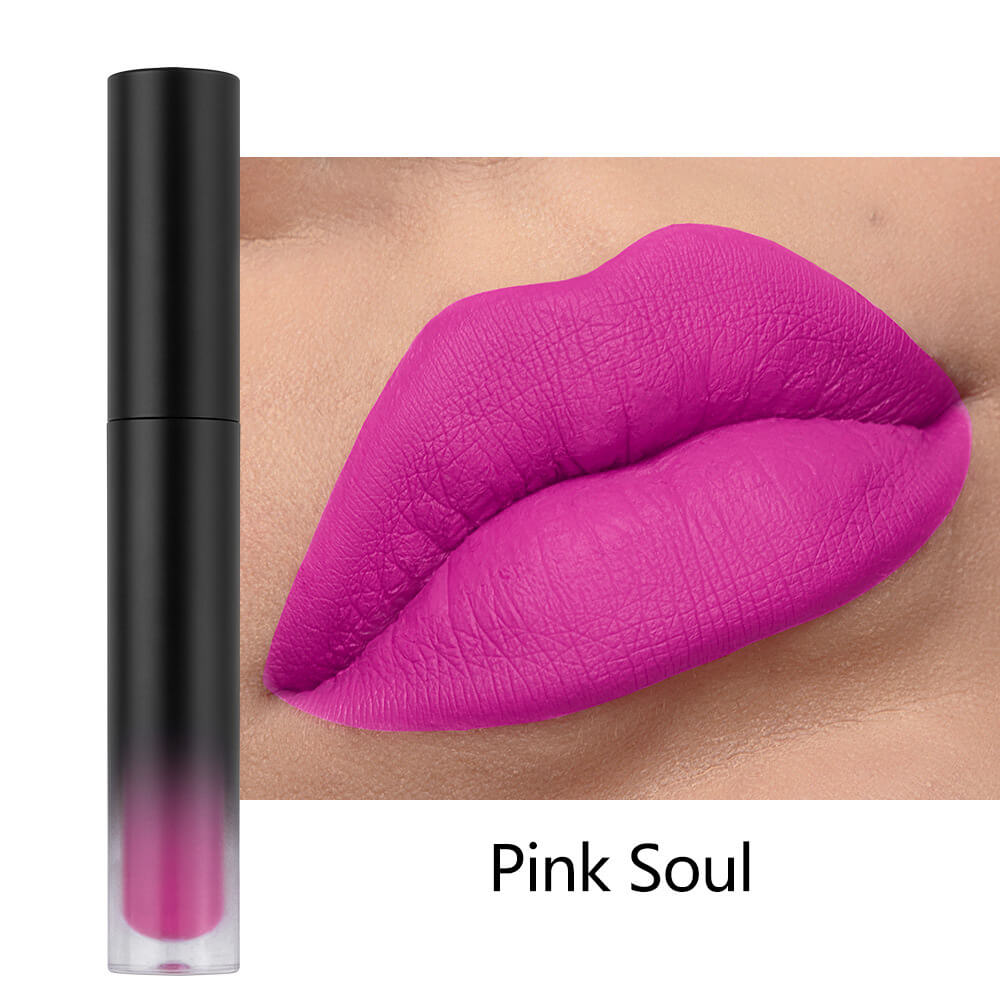 34-Color Matte Liquid Lipstick Non-Stick Transfer-Proof Long Lasting