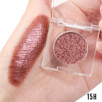 36-Color Chameleon Eyeshadow Powder Metallic Highlighter Vegan 26mm