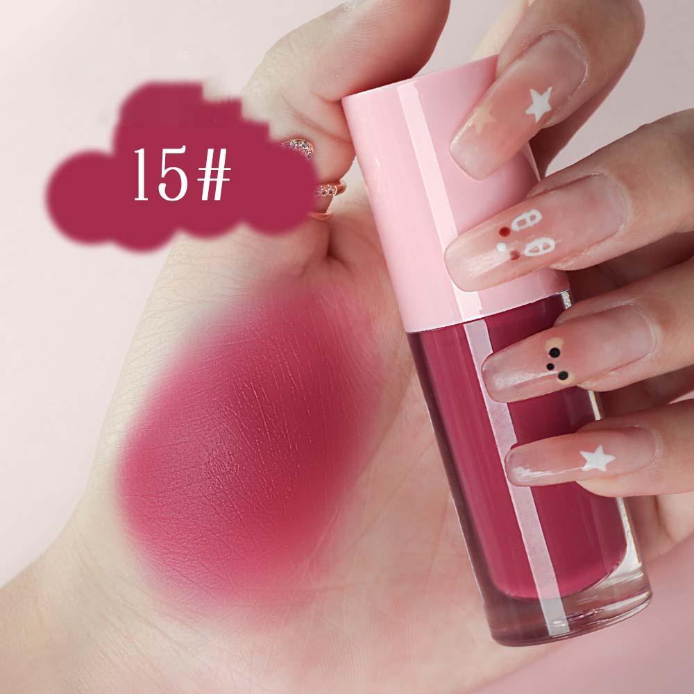 18-color Matte Liquid Lipstick Velvet Mist Lip Cream Waterproof Vegan Lip Mud